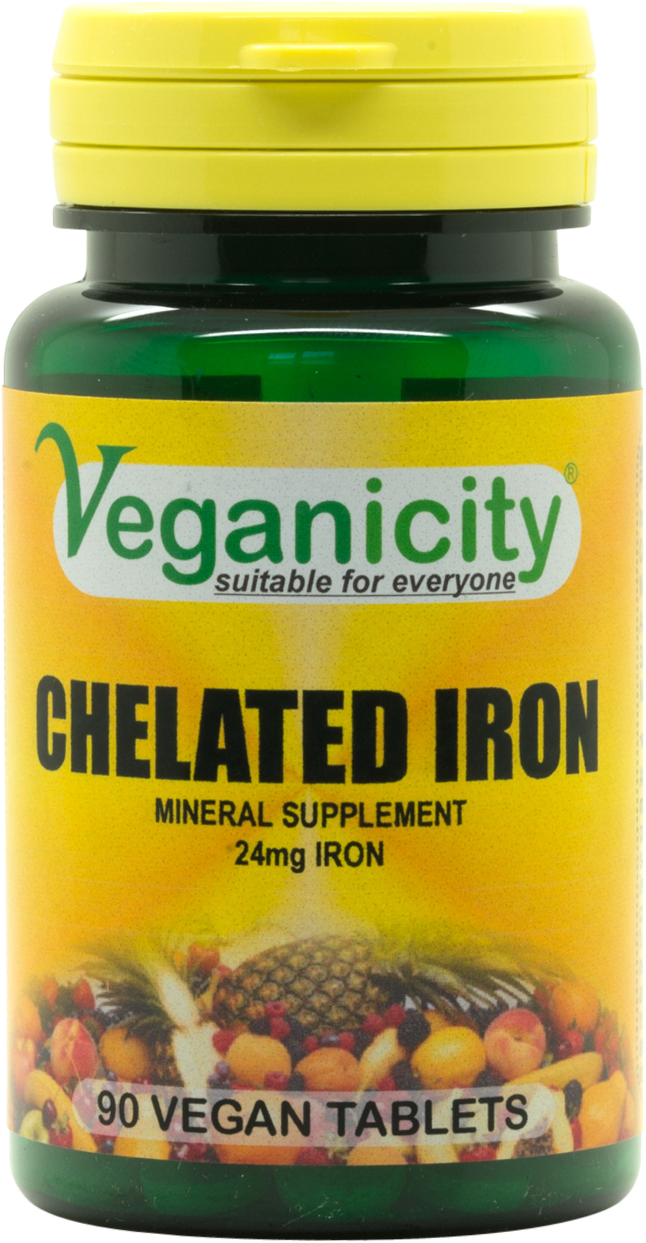 Veganicity > Women's Health > Chelated Iron 24mg